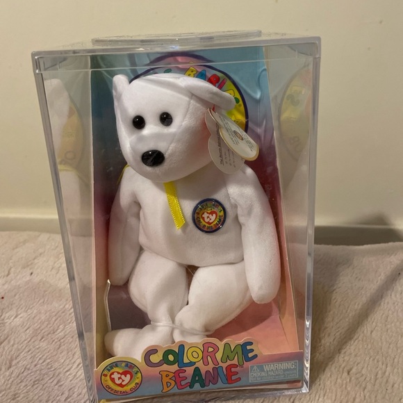 Ty Other - TY Beanie Baby Color Me BeanieTeddy Bear Sealed NEW